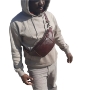 Genuine Leather Chest bag or waist Bags or Money bag