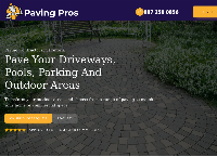 Paving Pros Pretoria's website