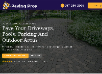 Paving Pros Johannesburg's website