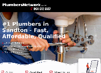 Plumbers Network Sandton's website