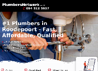 Plumbers Network Roodepoort's website
