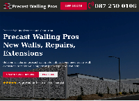 Precast Walling Pros Pretoria's website