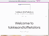 Tokkie & Toffie Tailors and Trimmers,Upholstery's website