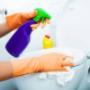 Toilet facilities cleaning