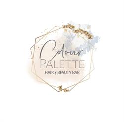 Colour palette hair and beauty