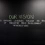 The vision wall Thandeka Vocational Education Trust's head office.