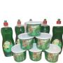 Pine gel and dishwashing liquid