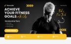 fitness web design