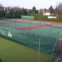 Tennis court resurfacing and construction