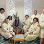 Group of ladies in L'abri day spa gowns