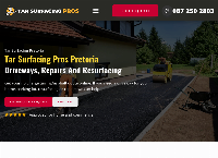 Tar Surfacing Pros Pretoria's website