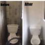 Before & After toilet & wall tiles
