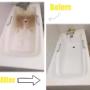 Before and after bathtub