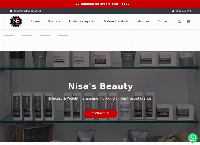 Nisa's Beauty - Online Store's website