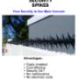 Star Security Spikes Black