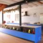 Bold Blue Contemporary Kitchen, Milnerton, Cape Town