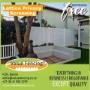 PVC Fence Lattice privacy screen Value Fencing