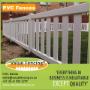 PVC Fencing (plastic fence) Value Fencing Garden
