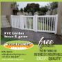 PVC Garden fence & gates Value Fencing plastic