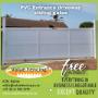 PVC fencing Driveway sliding gates private Value