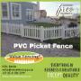 Plastic Picket Fence Value Fencing PVC