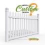 Value Fencing PVC Custom design fence