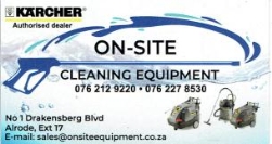 ON - SITE CLEANING EQUIPMENT