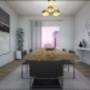 Minimalist dining room