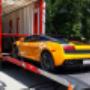 truck transporting cars south Africa
