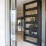 Aluminum doors
