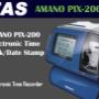 Amano PIX-200 Clocking machine and Job Coster for Time Attendance