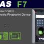 F7 fingerprint reader for access control