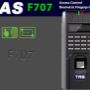 F707 biometric fingerprint Reader for Access control