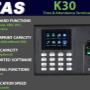 K30 Fingerprint reader and Card Reader Job Coster for Time Attendance