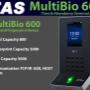MultiBio 600 Facial Recognition, Fingerprint Reader and Card Reader Job Coster for Time Attendance