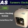 Portable Clocking machine for Time Attendance with battery backup
