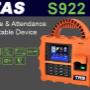 S922 Portable Fingerprint Reader Time & Attendance Terminal