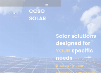 CCSO Solar's website