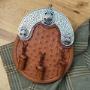 Celtic cross Ostrich