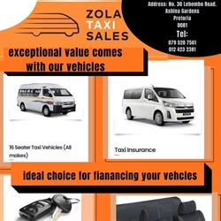Zola Taxi Sales