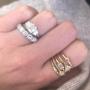 diamonds rings golds