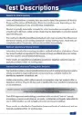 Test descriptions