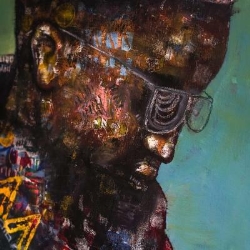 Buhle Nkalashe - Figurative Oil Painting