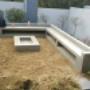 Firepit and fireplace