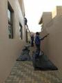We do painting work inside and outside surfaces in suburbs and complexes