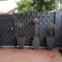 Fence and gate weaving solutions done by Pretoria Gates Pty Ltd