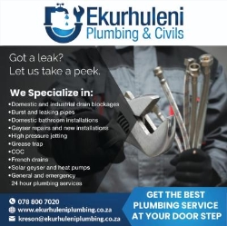 Ekurhuleni Plumbing & Civils