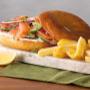 Smoked Trout Bagel from Mugg & Bean.