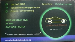Lambo Detail Wash