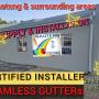 Seamless gutters